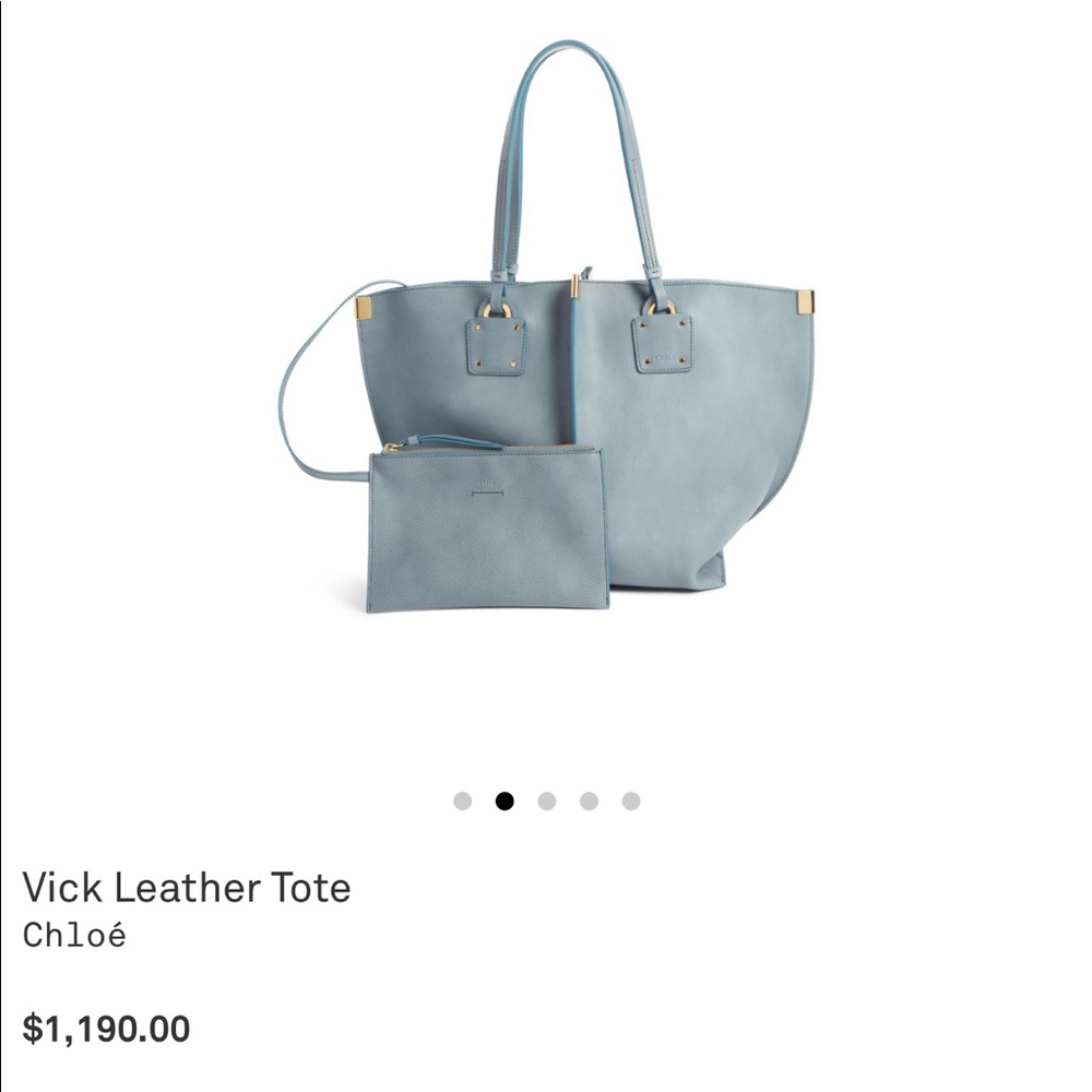 Chloe Cloud blue bag